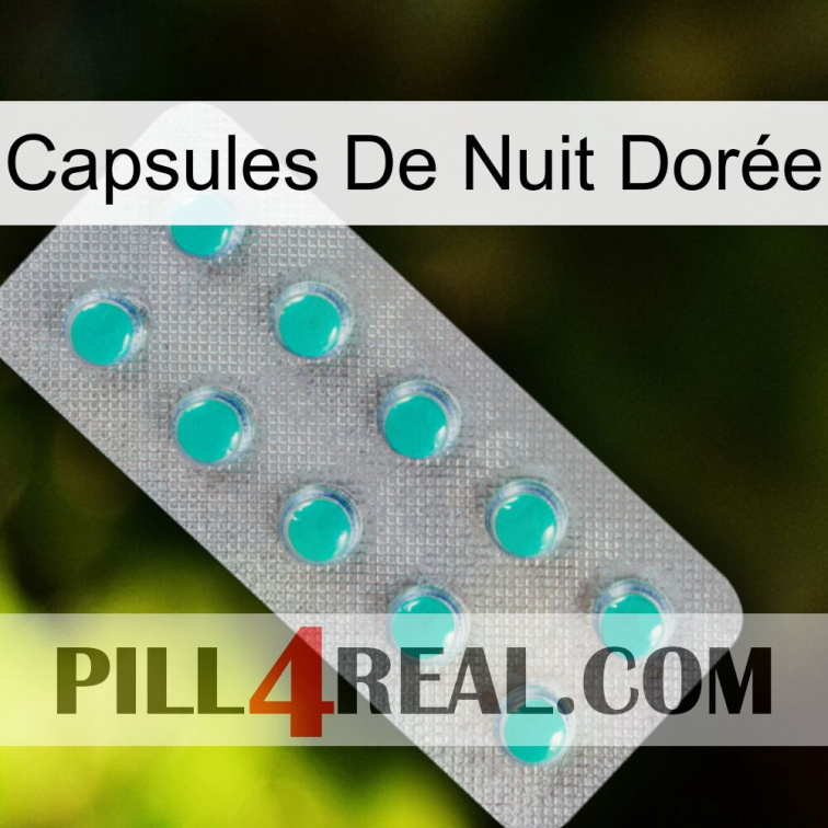 Capsules De Nuit Dorée 28
